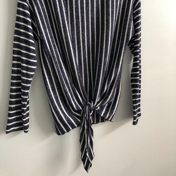 Coin 1804 Striped Knot-Front Top - Picture 2 of 6